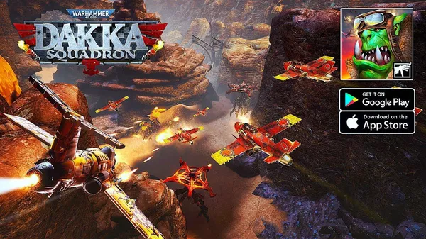 game offline android - Warhammer 40000: Dakka Squadron